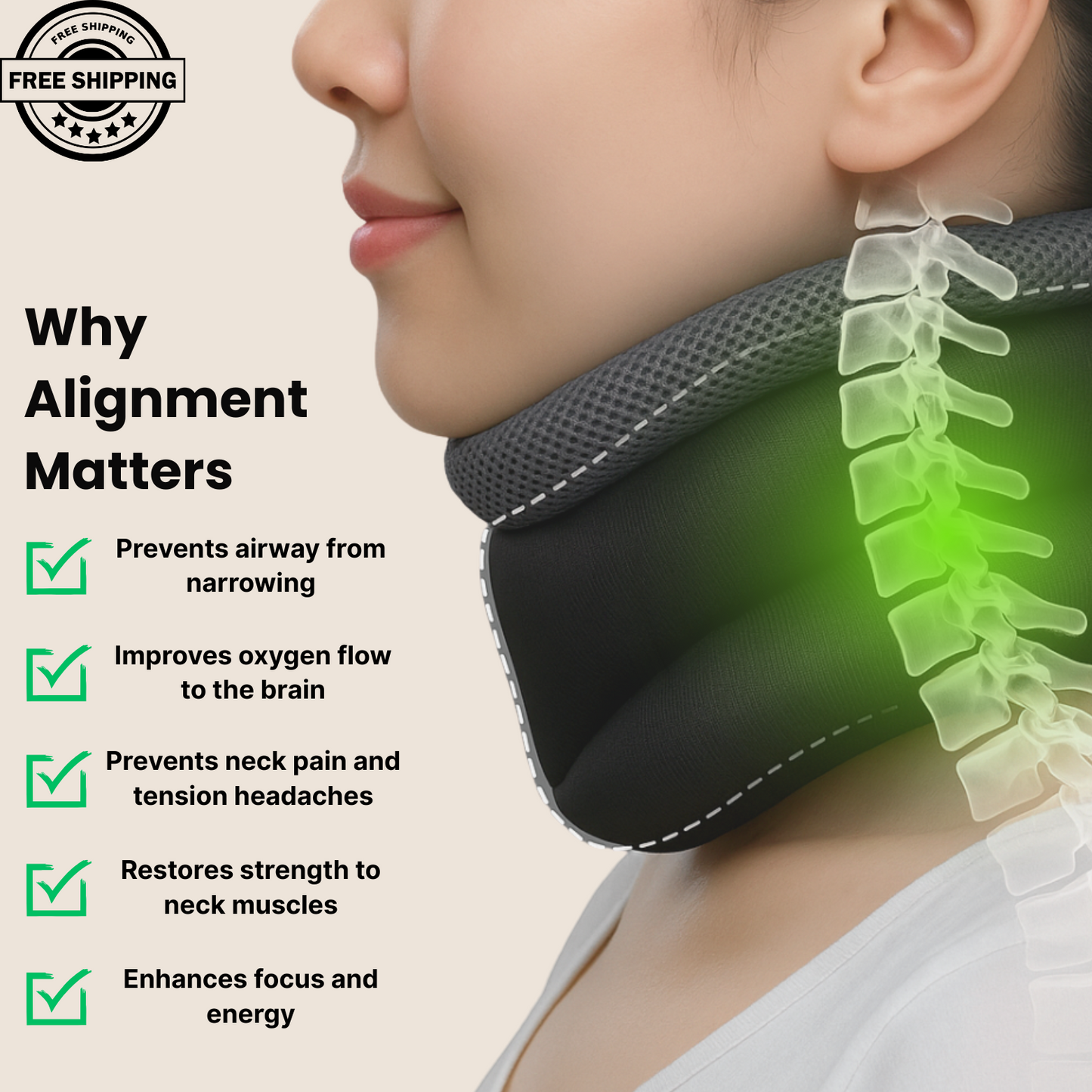 Studneck™ Ergonomic Neck Brace